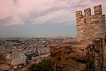 Europa;Portugal;Lisboa;monumental_e_historico;monumentos;castillos;castillo_San_Jorge;fortaleza;murallas;almena;almenas;merlon