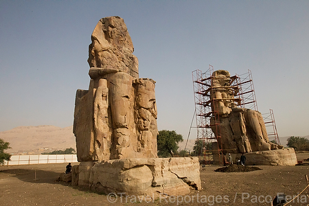 Africa;Egipto;monumental_e_historico;civilizaciones;antiguo_Egipto;monumentos_egipcios;cultura;arte;arte_antiguo;Arte_Egipcio;escultura;esculturas;Los_colosos_memmon