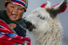 Young indigenous in Cuzco, Peru